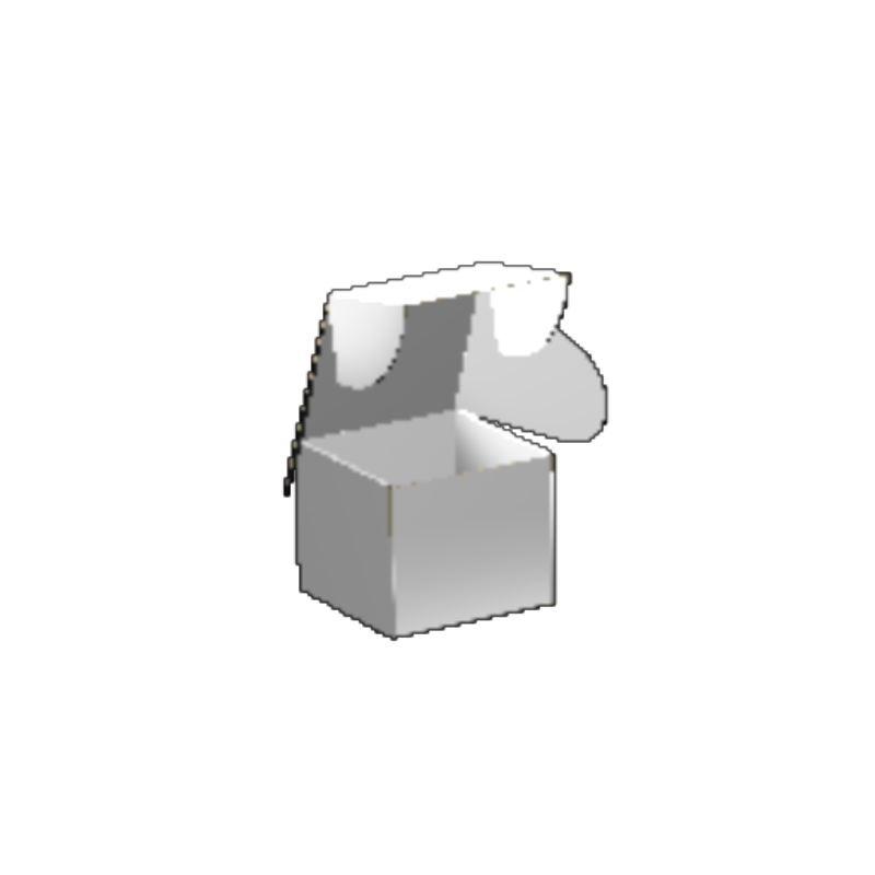 Ear Lock Mailer E-Flute White/White Outside Luxe Print