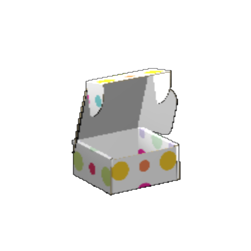 Ear Lock Mailer E-Flute White/White Outside Luxe Print