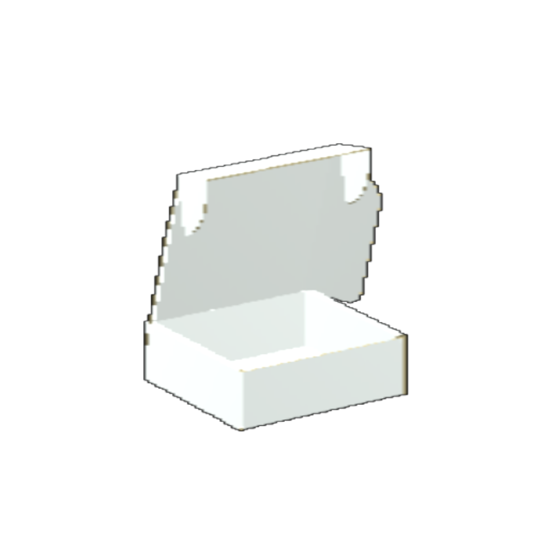 Ear Lock Mailer E-Flute White/White Outside Luxe Print