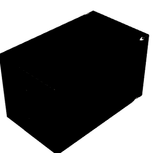 Trash Box B-Flute White