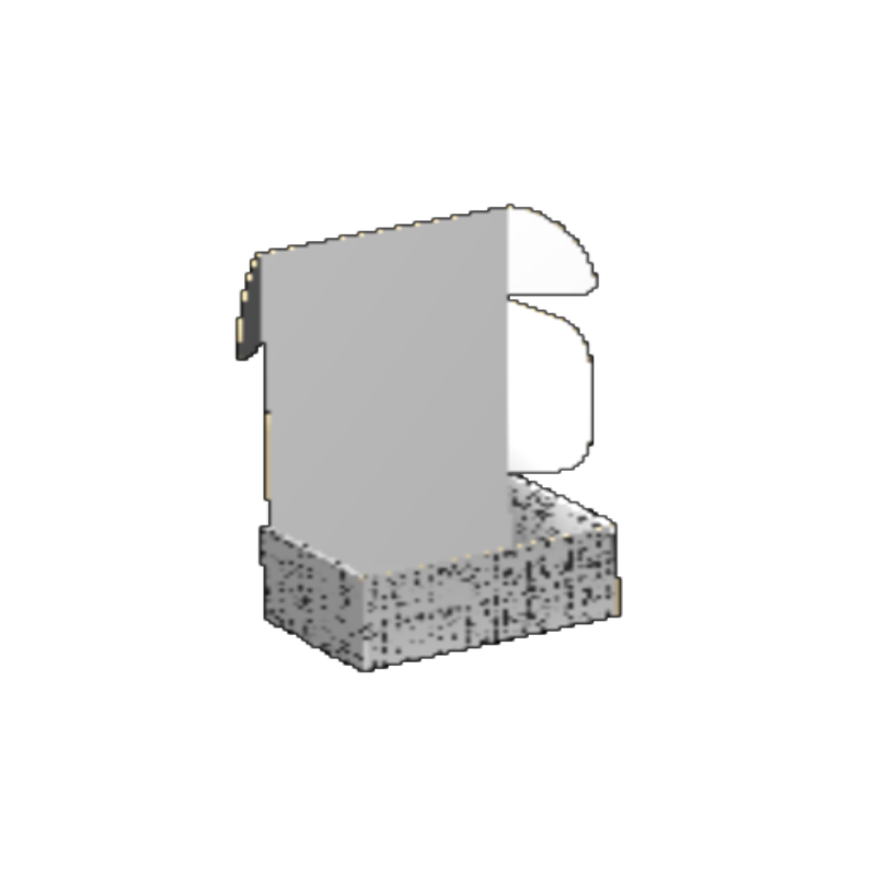 Ear Lock Mailer E-Flute White/White Outside Luxe Print