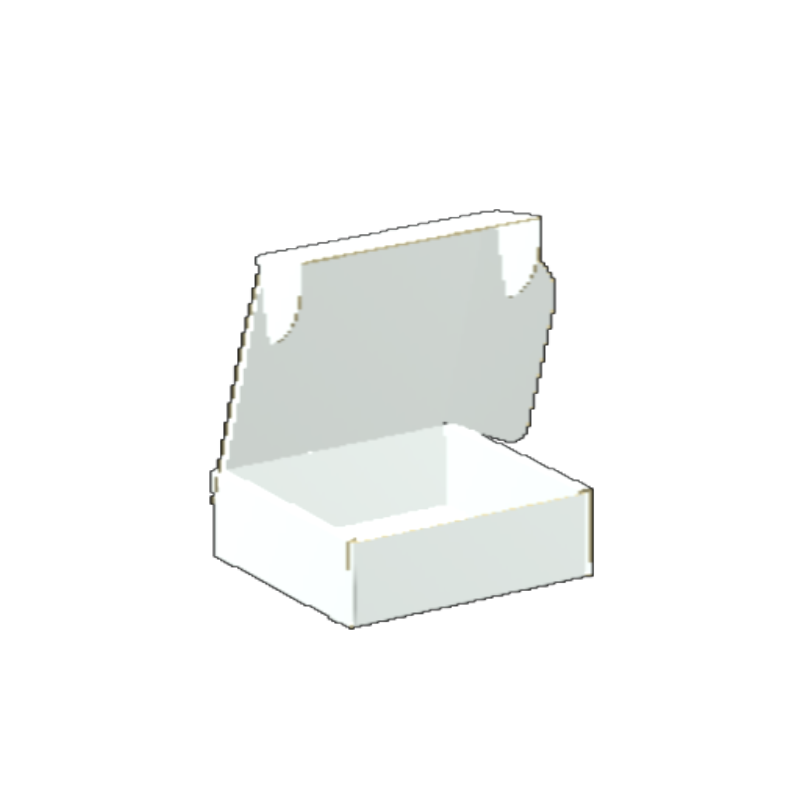 Ear Lock Mailer E-Flute White/White Inside Luxe Print